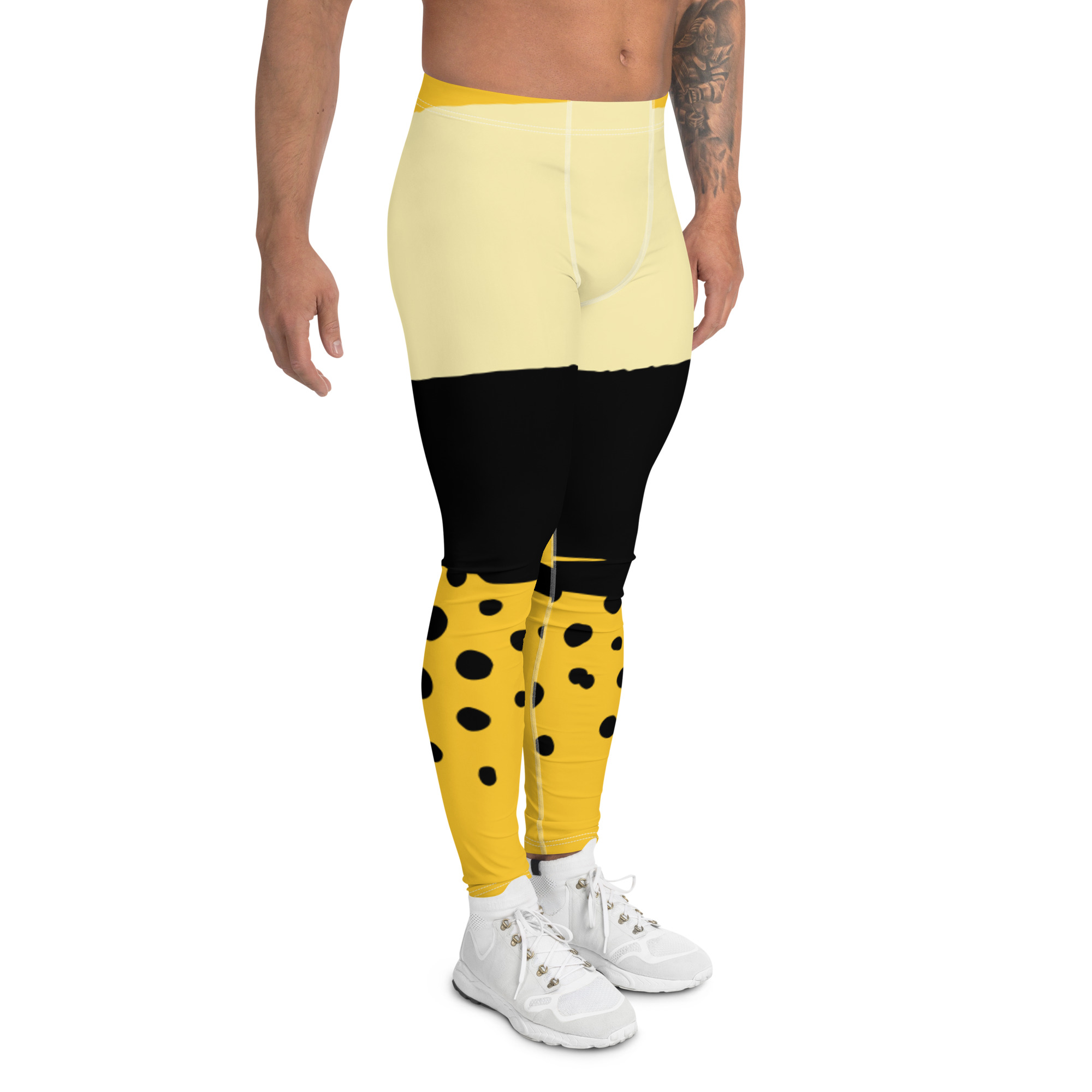 all-over-print-mens-leggings-white-right-63d2f011406bf.jpg Men's Leggings - Image 1
