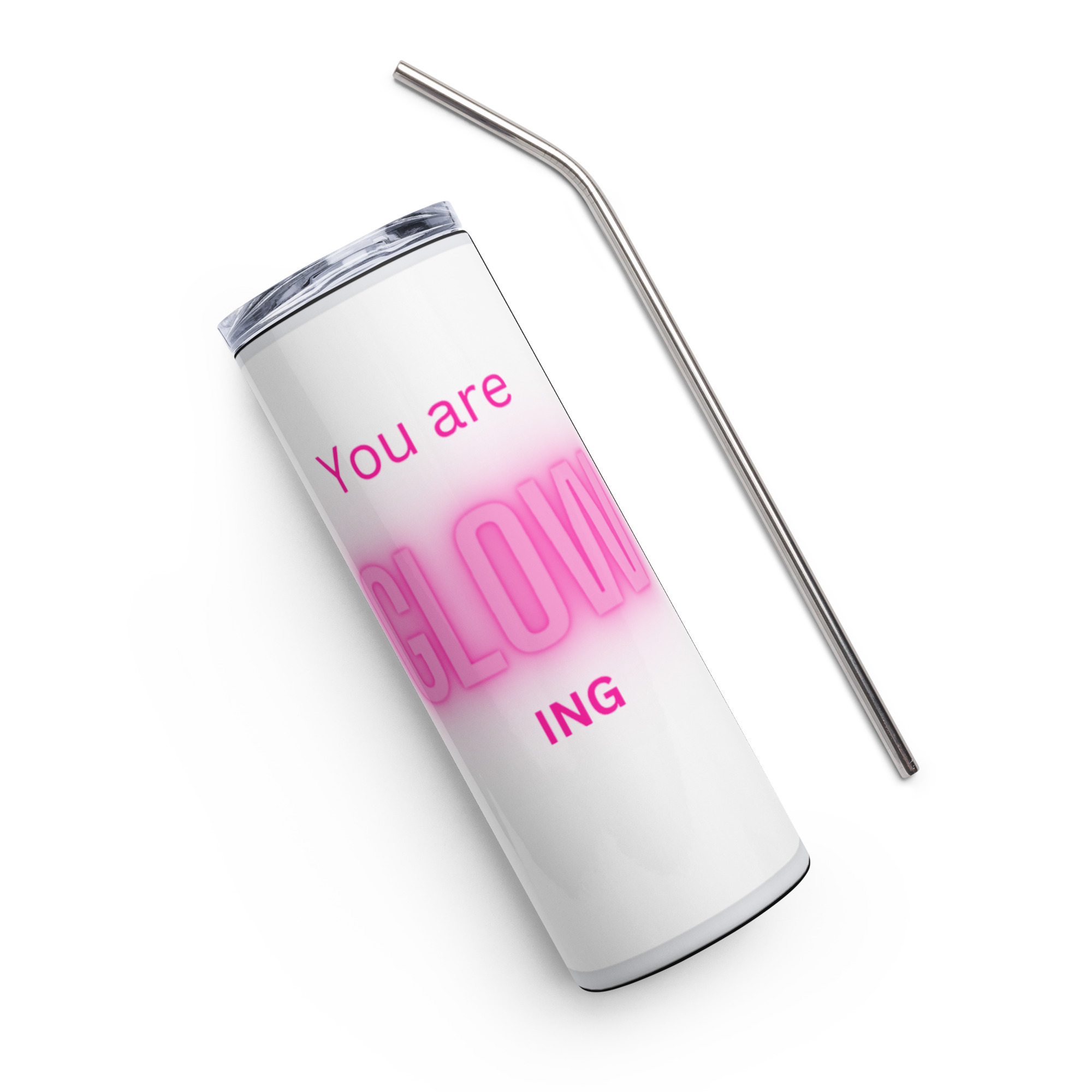 stainless-steel-tumbler-black-front-63d03e89c9678.jpg Stainless steel tumbler - Image 1