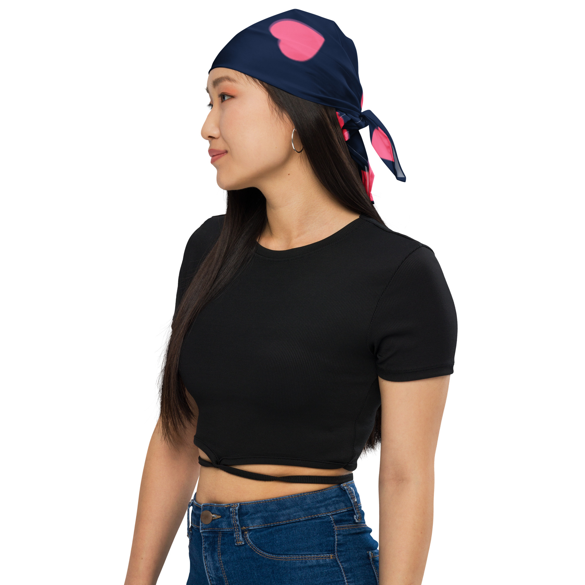 all-over-print-bandana-white-l-front-6415cb46b32df.jpg All-over print bandana - Image 1