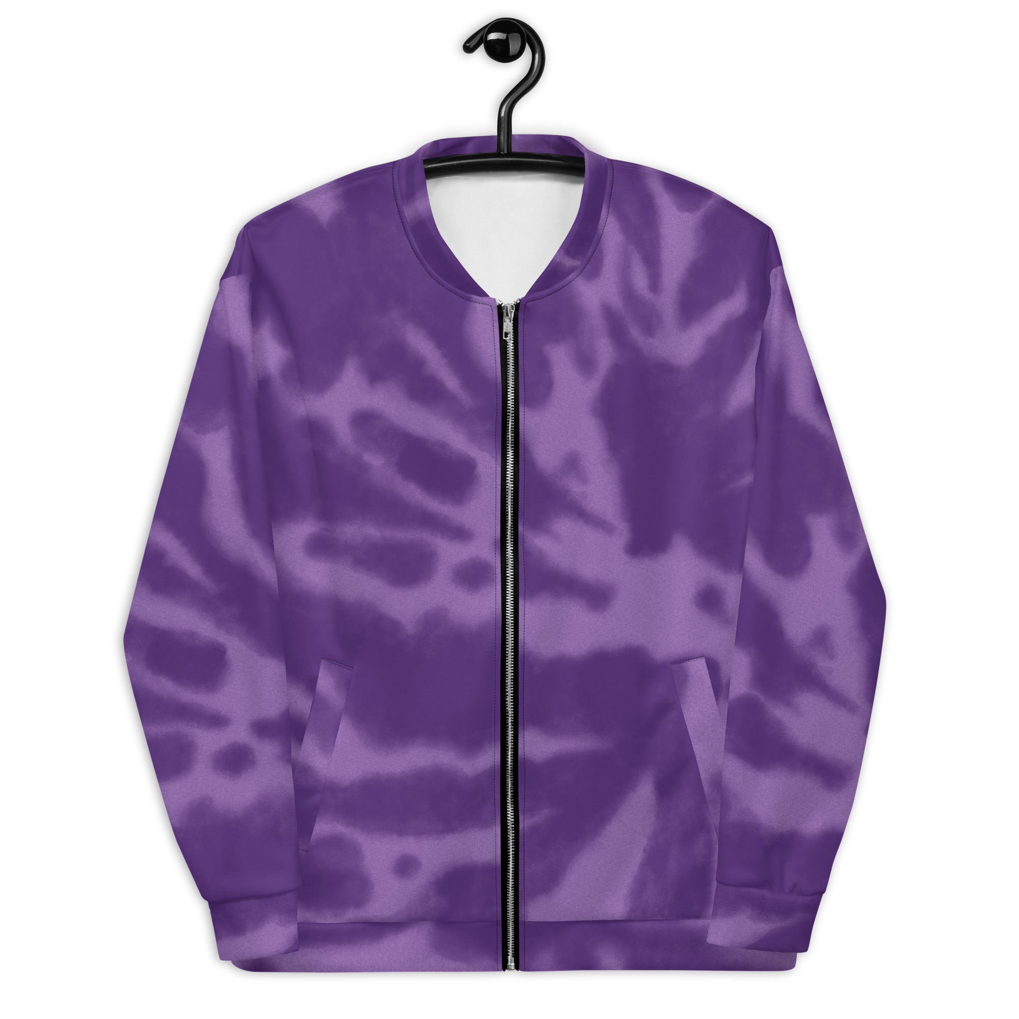 all-over-print-unisex-bomber-jacket-white-front-64057763c9b7a.jpg Unisex Bomber Jacket - Image 1