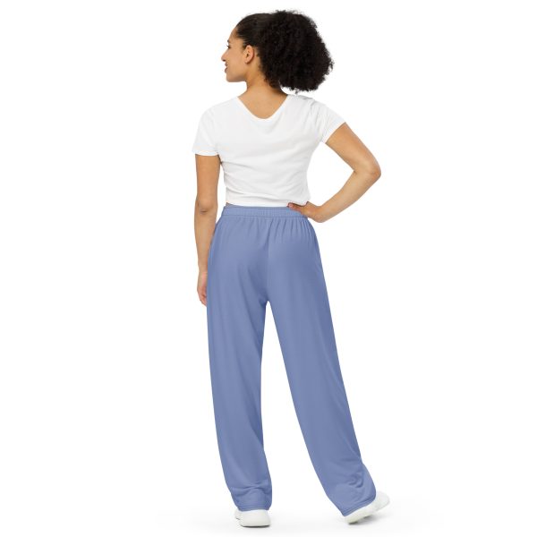 All-over print unisex wide-leg pants - Image 3