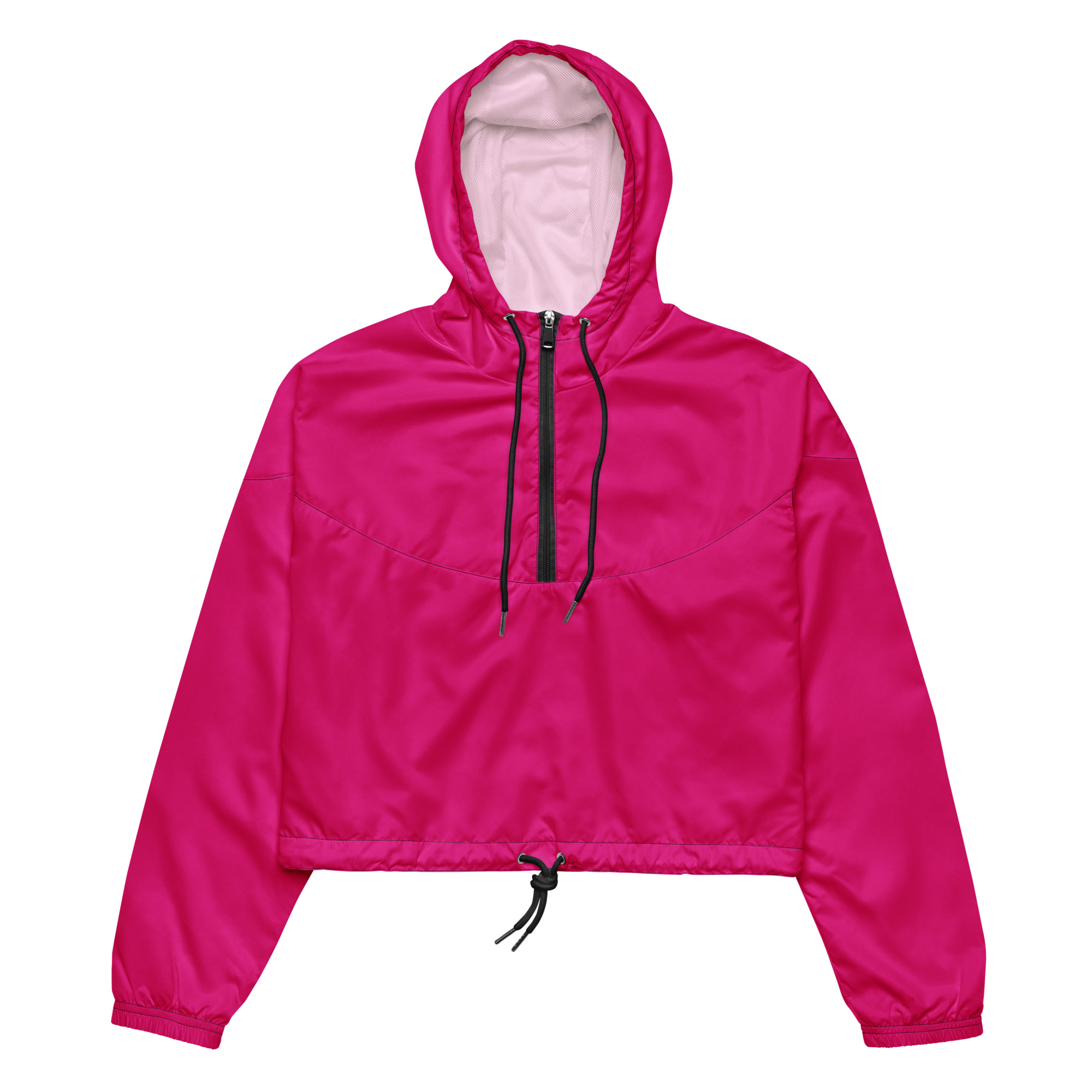 all-over-print-womens-cropped-windbreaker-black-front-6405294a386b8.jpg Women’s cropped windbreaker - Image 1