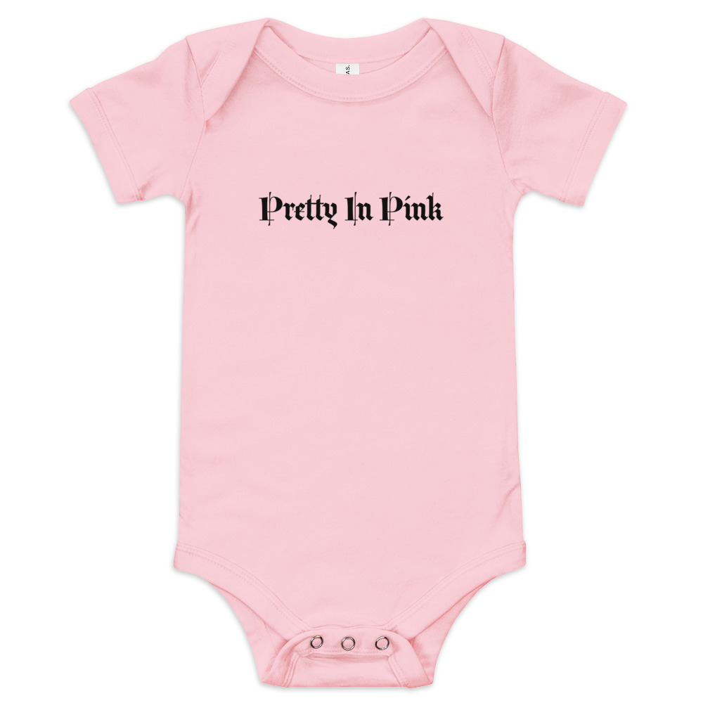 baby-short-sleeve-one-piece-pink-front-640258da140d2.jpg Baby short sleeve one piece - Image 1