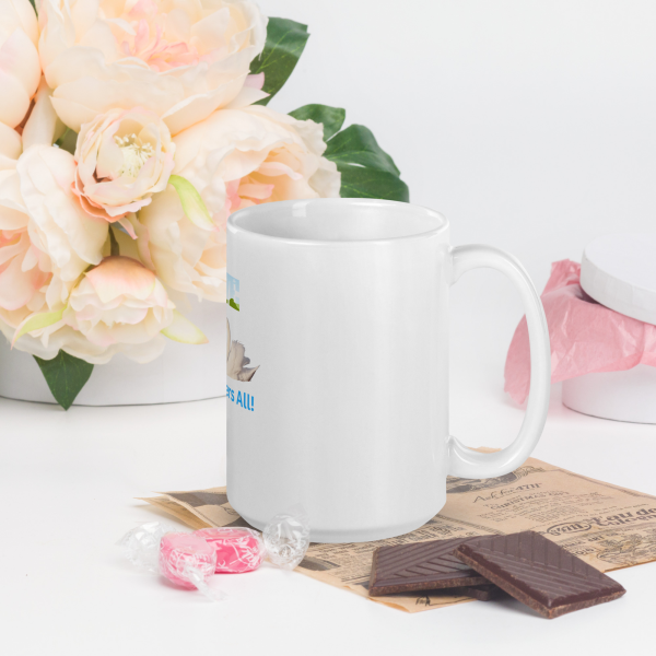 White glossy mug - Image 5