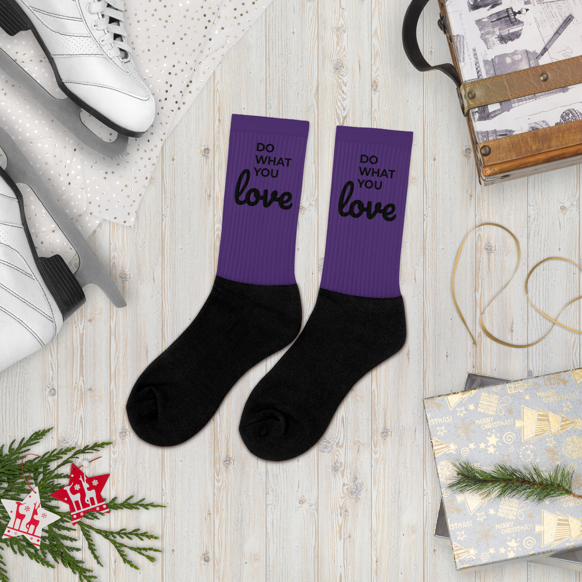 black-foot-sublimated-socks-christmas-640124305356d.jpg Socks - Image 1