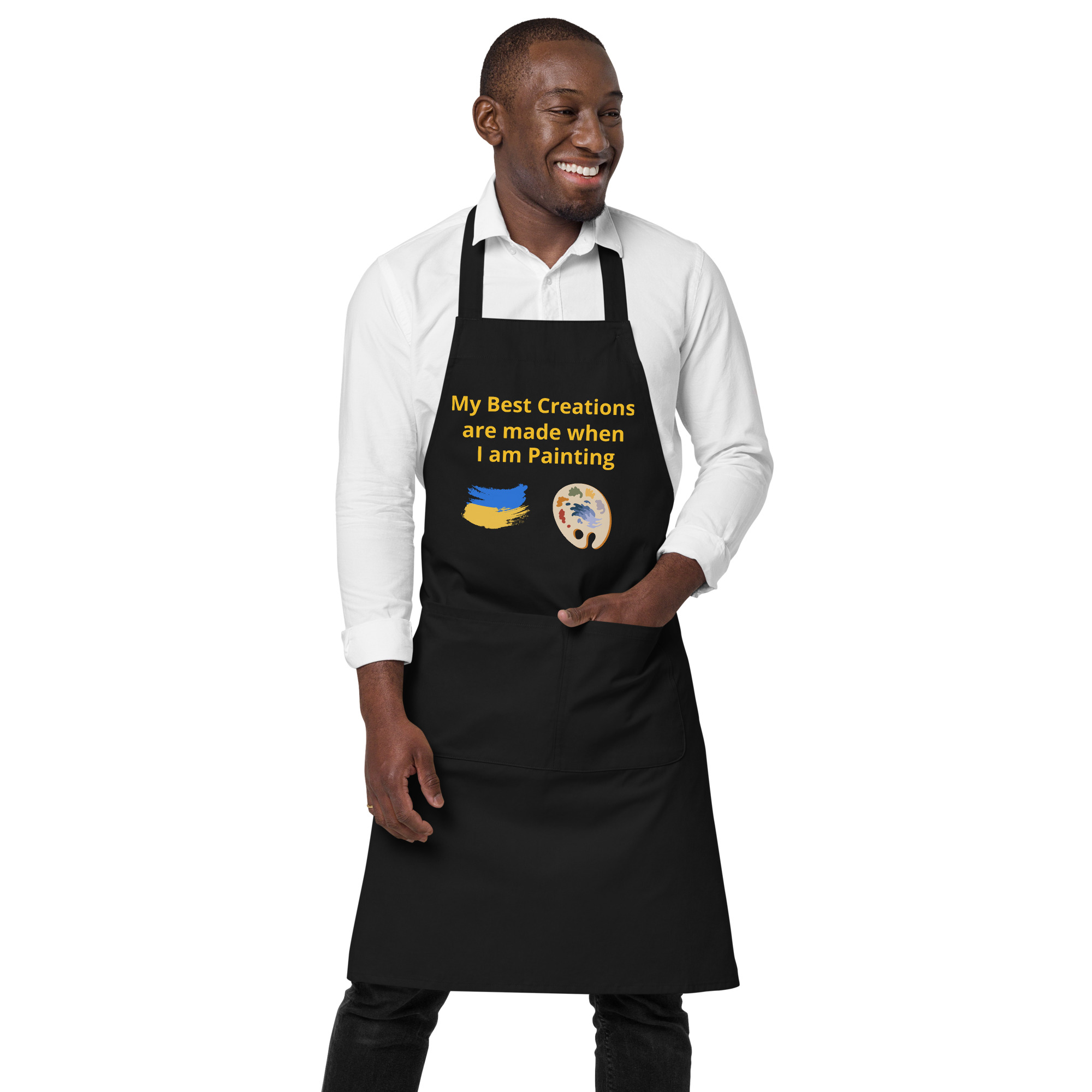 organic-cotton-apron-black-front-640507cc1027e.jpg Organic cotton apron - Image 1