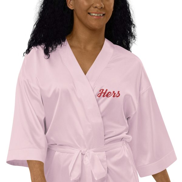 Satin robe - Image 4