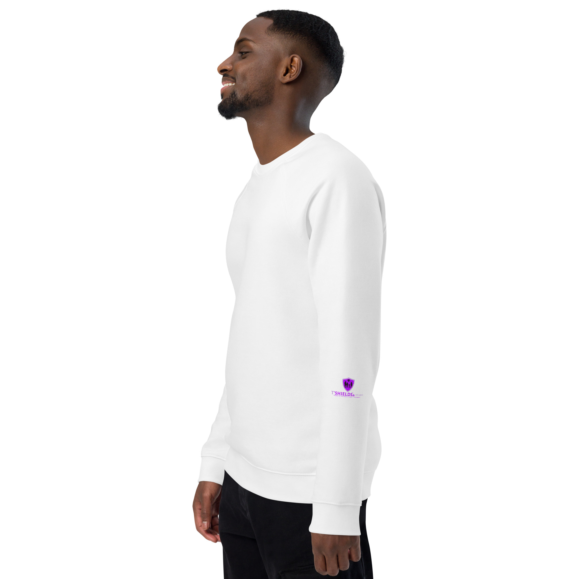 unisex-organic-raglan-sweatshirt-white-left-640cb71131442.jpg Unisex organic raglan sweatshirt - Image 1