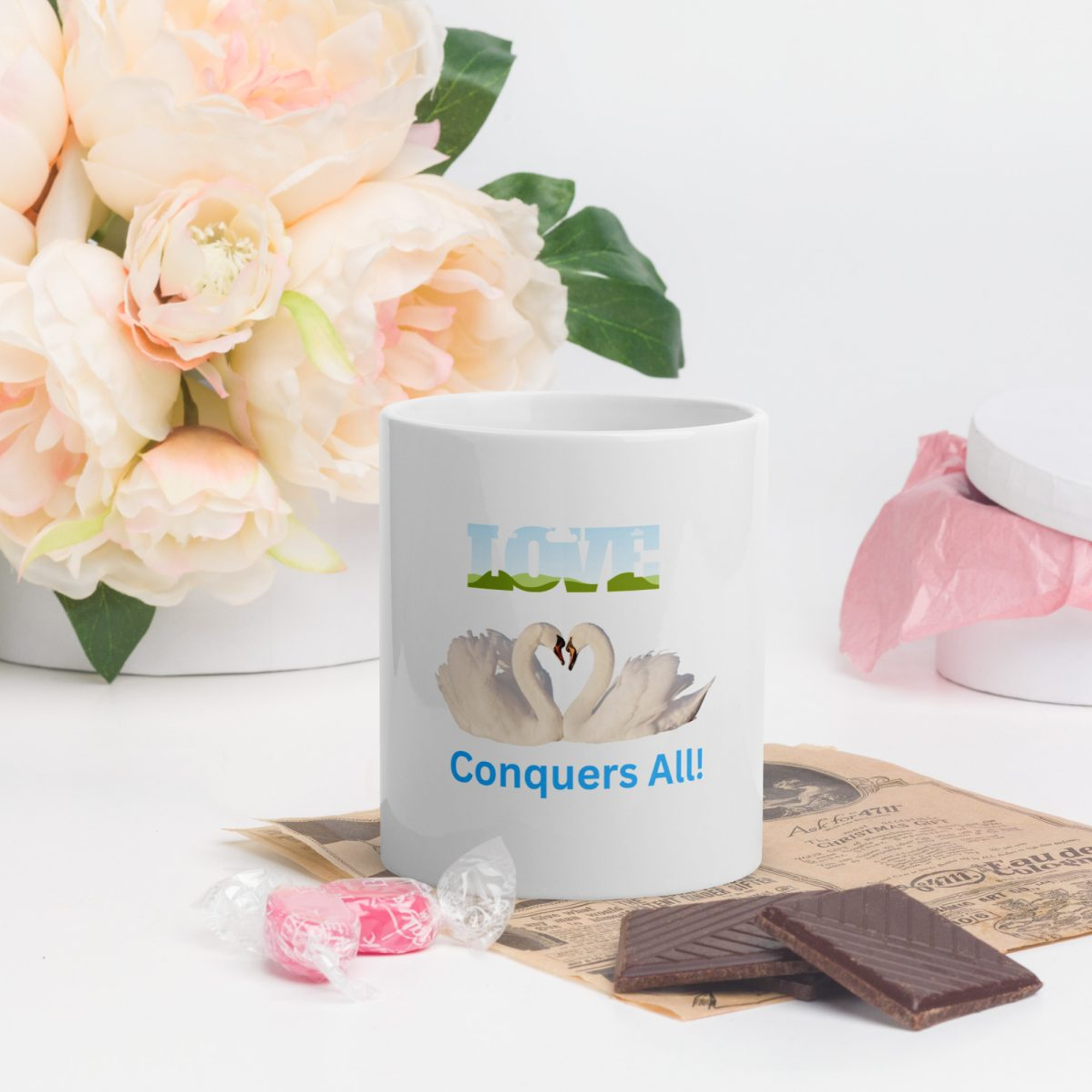 vcvdvd White glossy mug - Image 1