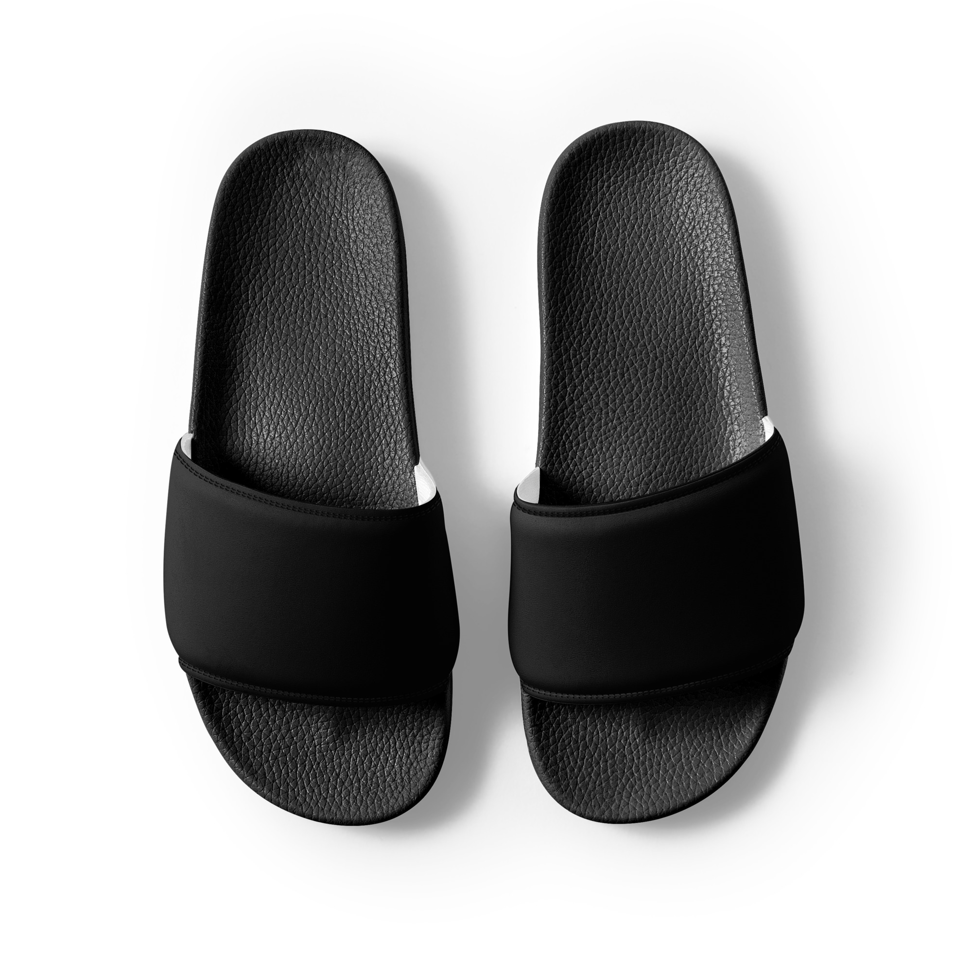 womens-slides-black-front-2-6404faa25e3e0.jpg Women's slides - Image 1