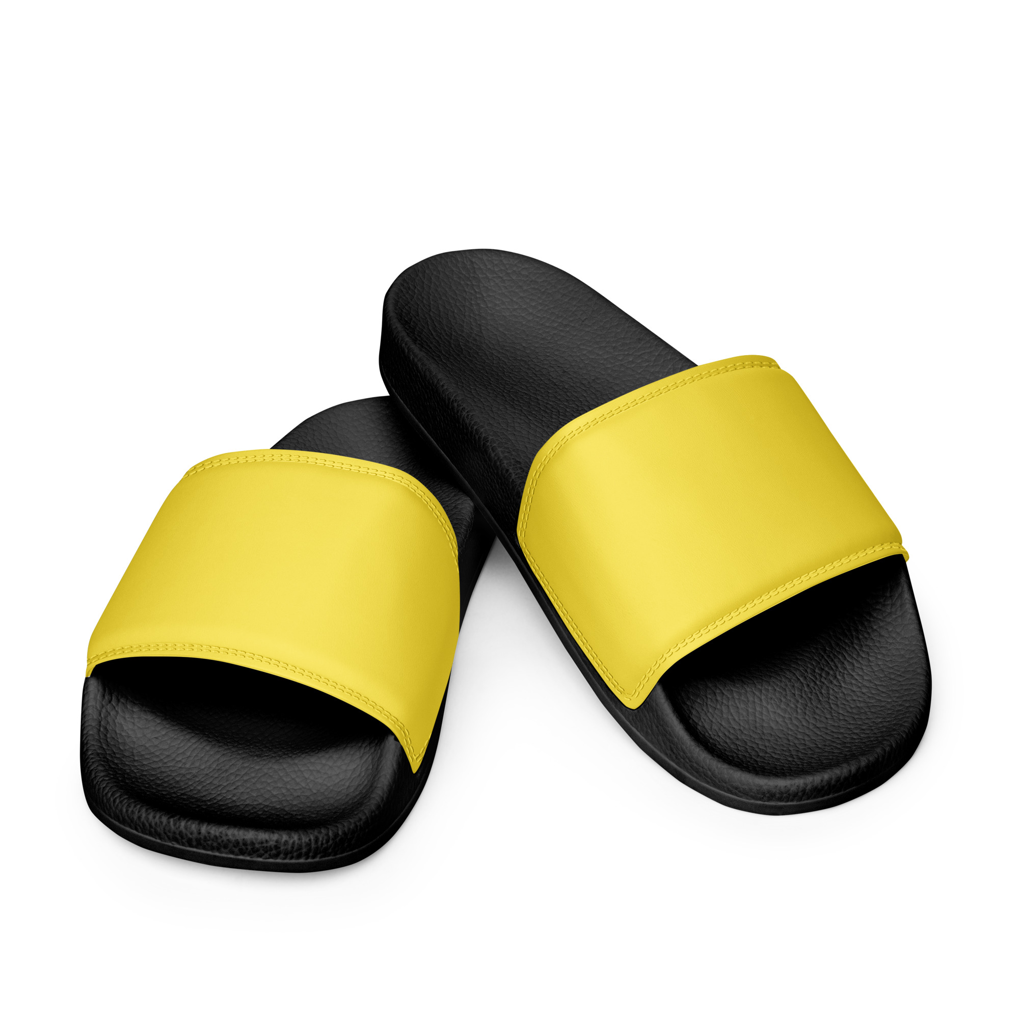 womens-slides-black-front-6404f993279b8.jpg Women's slides - Image 1