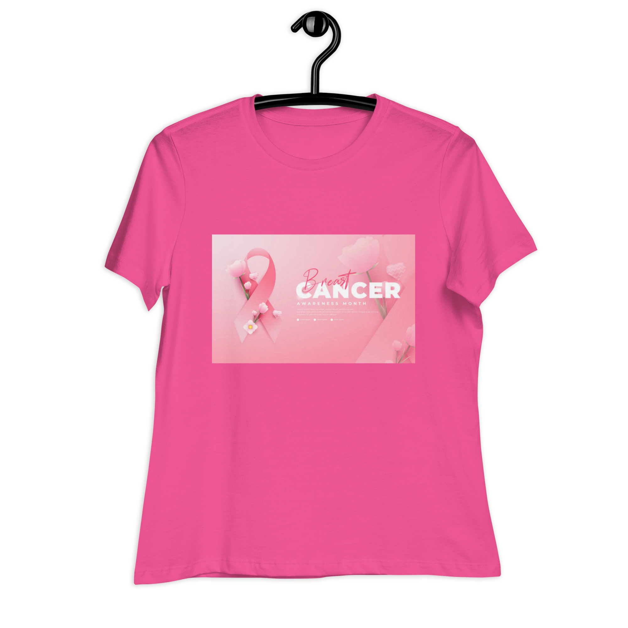 womens-relaxed-t-shirt-berry-front-64888c40846d8.jpg Women's Relaxed T-Shirt - Image 1