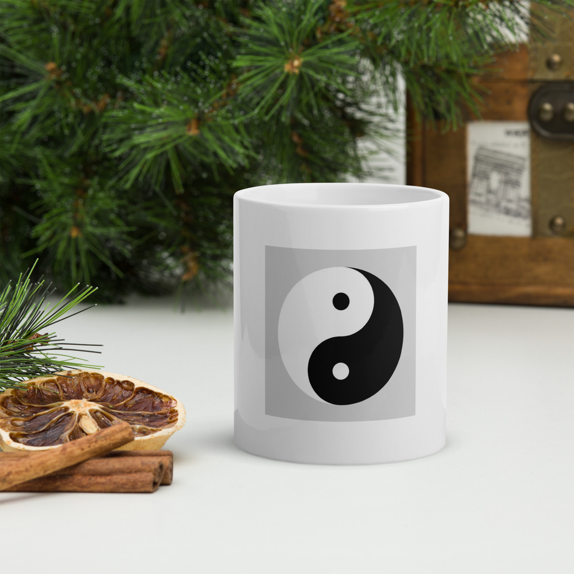 white-glossy-mug-white-11oz-front-view-64ee536545b6a.jpg White glossy mug - Image 1