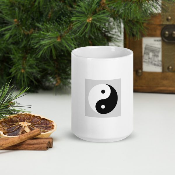 White glossy mug - Image 6