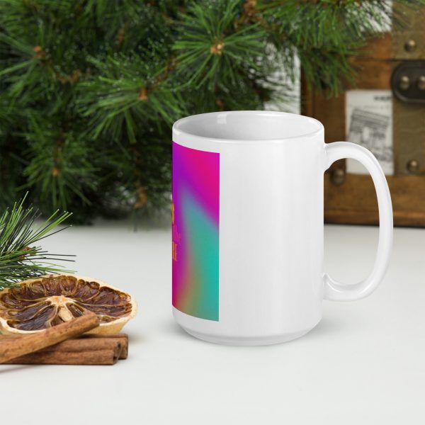 White glossy mug - Image 5
